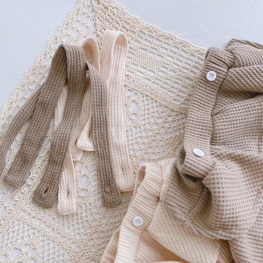 Baby Romper Old Baby Clothes Baby Girl Foreign Style Pleated Lotus Leaf Sling Climber