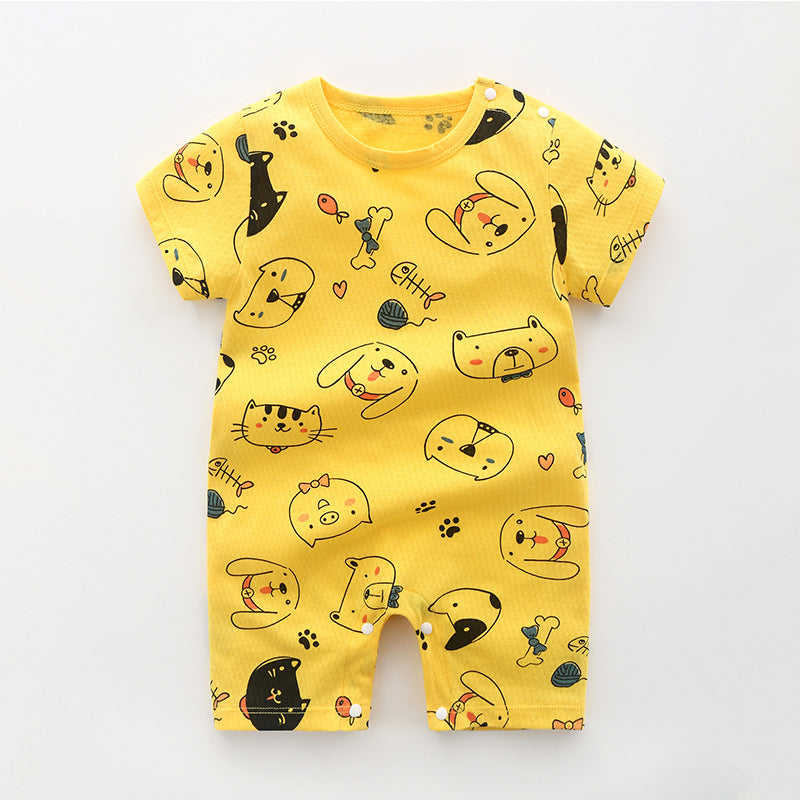 Newborn Baby Summer Romper Pajamas