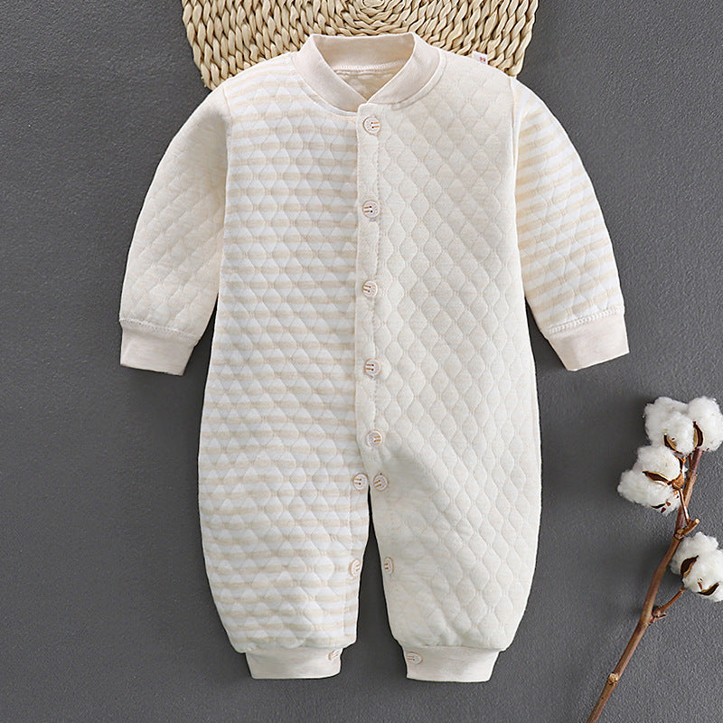 Cotton Baby Warm Romper