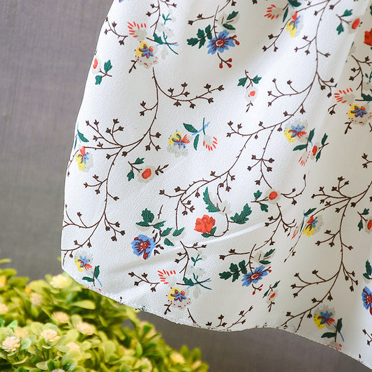 Summer Girl's Dresses Baby Sleeveless Floral Skirts Children's Skirts