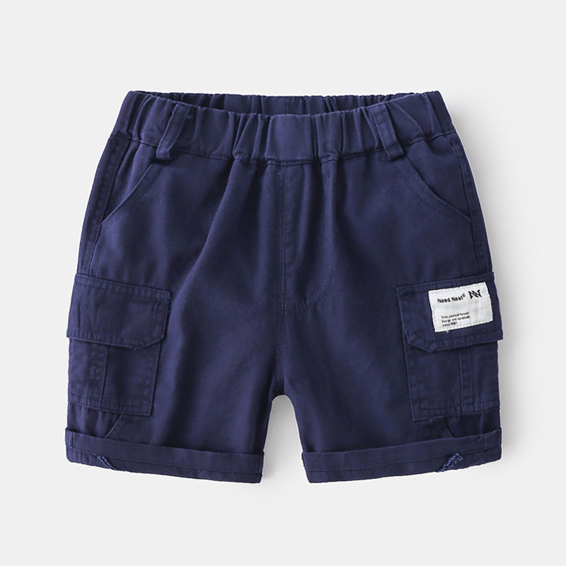Shorts pour enfants petits et moyens, pantacourts bébé, pantalon d'été tendance