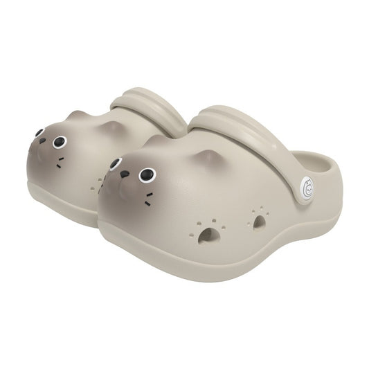 Children's Closed Toe Home Outdoor Slippers