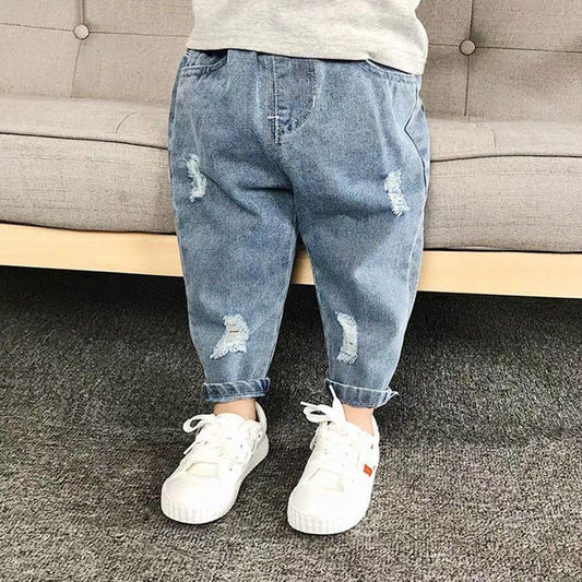 Fashion Personality Boy's Western Style Daddy Pants