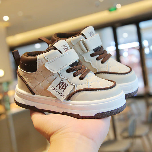 Children's Sports Shoes High-top Casual Sneakers