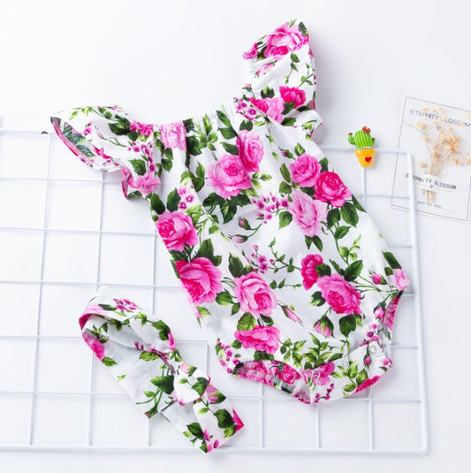 Floral Printed Romper
