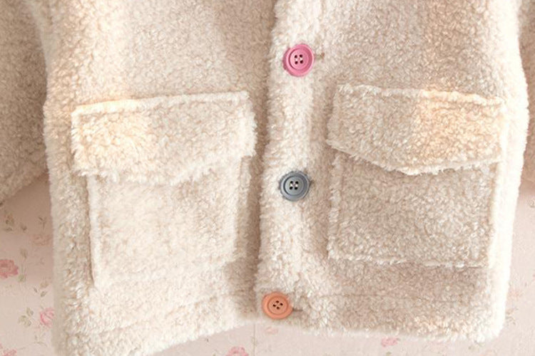 Manteau cardigan de style coréen pour filles