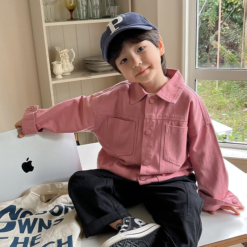 Children's Overalls Long-sleeved Coats