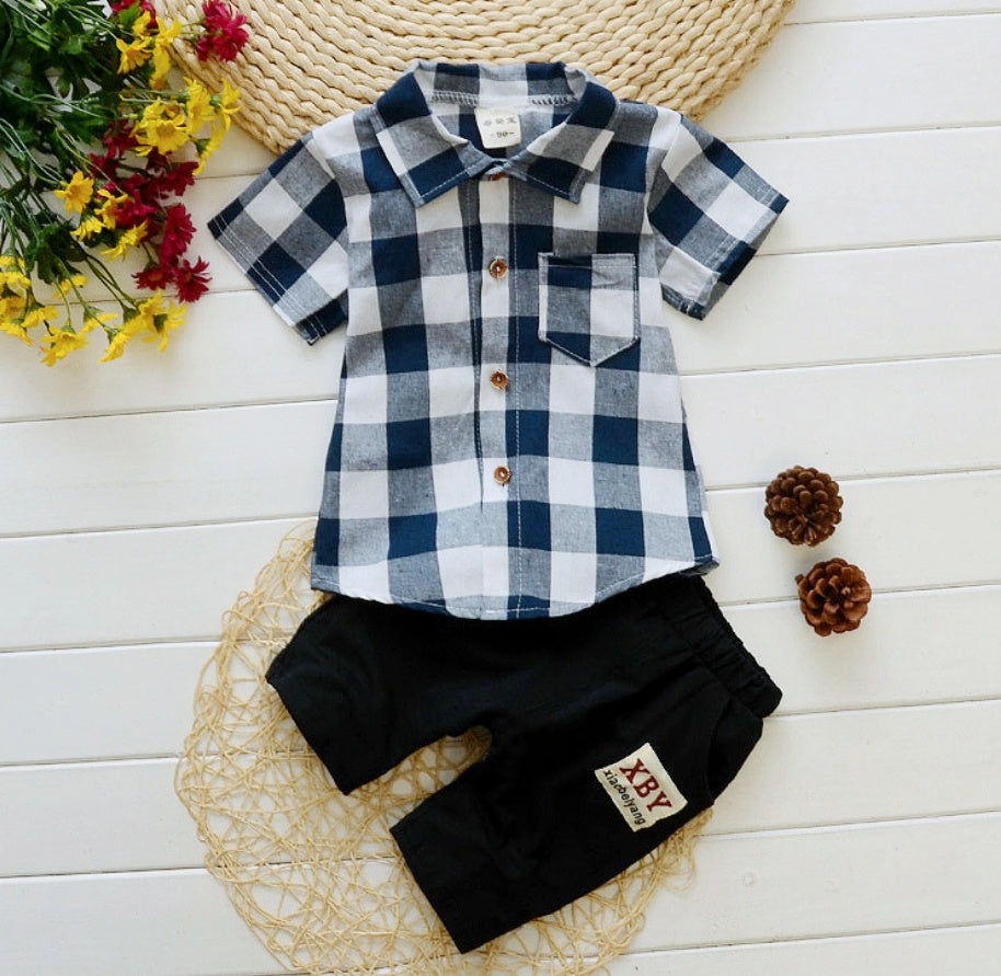 Summer Baby Boy’s Sports Outfit
