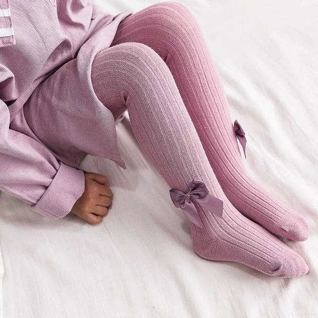 Baby Bow Tights