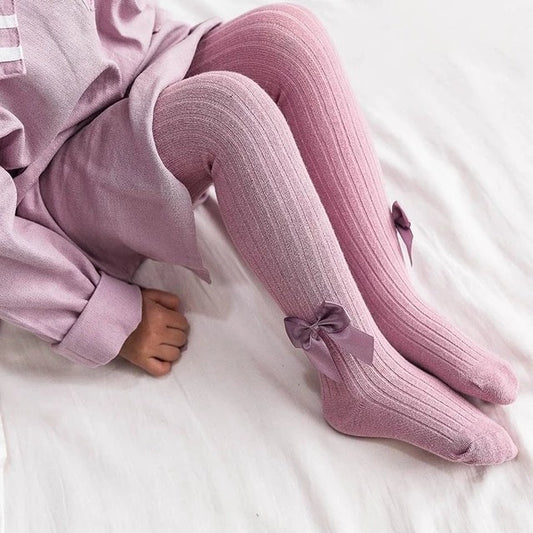 Baby Bow Tights