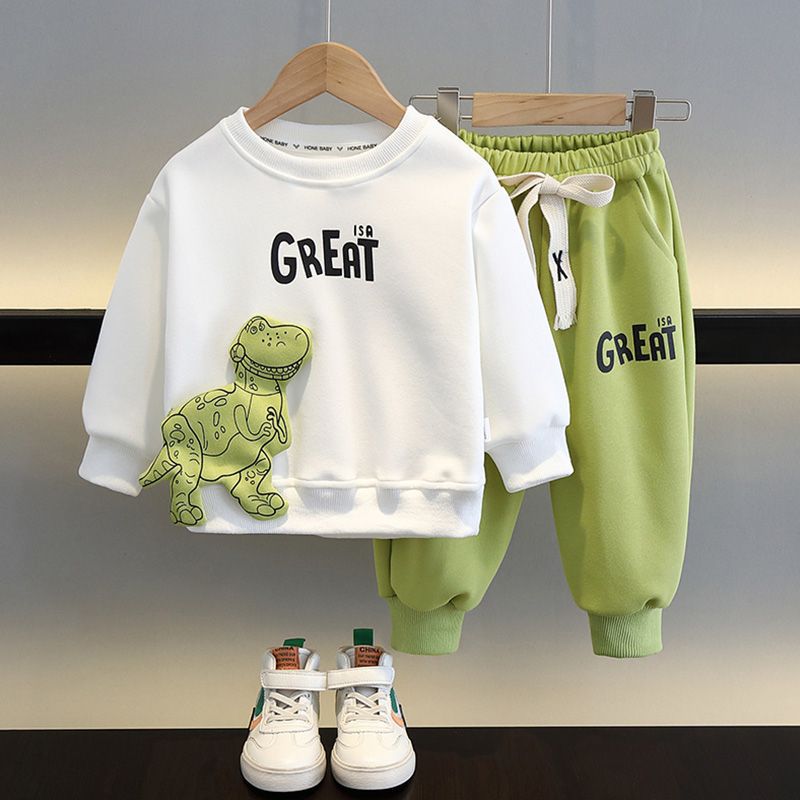 Ensemble de pulls pour garçons, vêtements à la mode pour enfants, style coréen