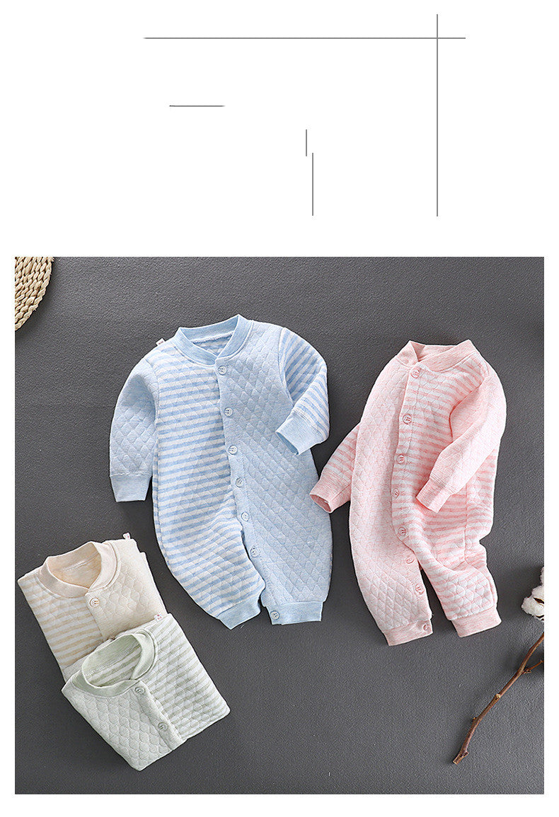Cotton Baby Warm Romper