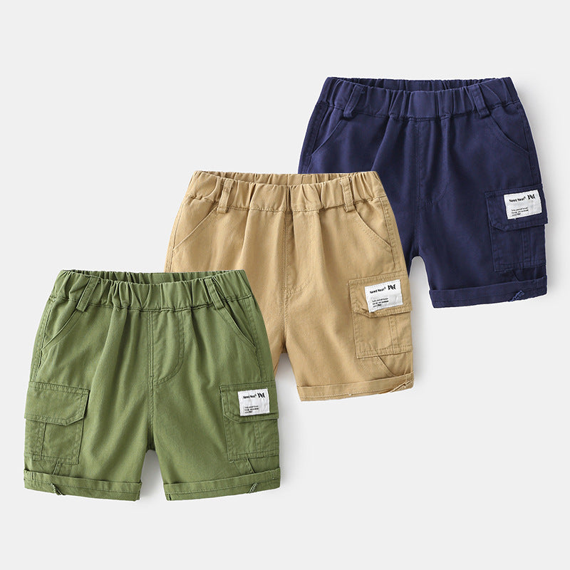 Shorts pour enfants petits et moyens, pantacourts bébé, pantalon d'été tendance