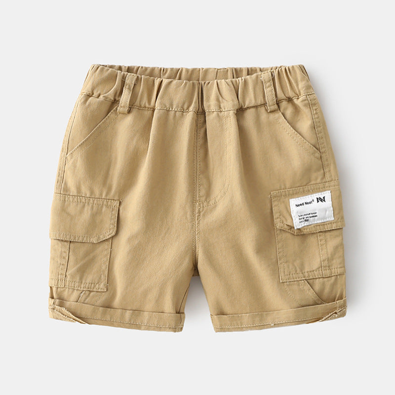 Shorts pour enfants petits et moyens, pantacourts bébé, pantalon d'été tendance