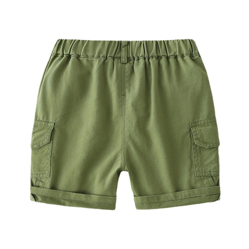 Shorts pour enfants petits et moyens, pantacourts bébé, pantalon d'été tendance