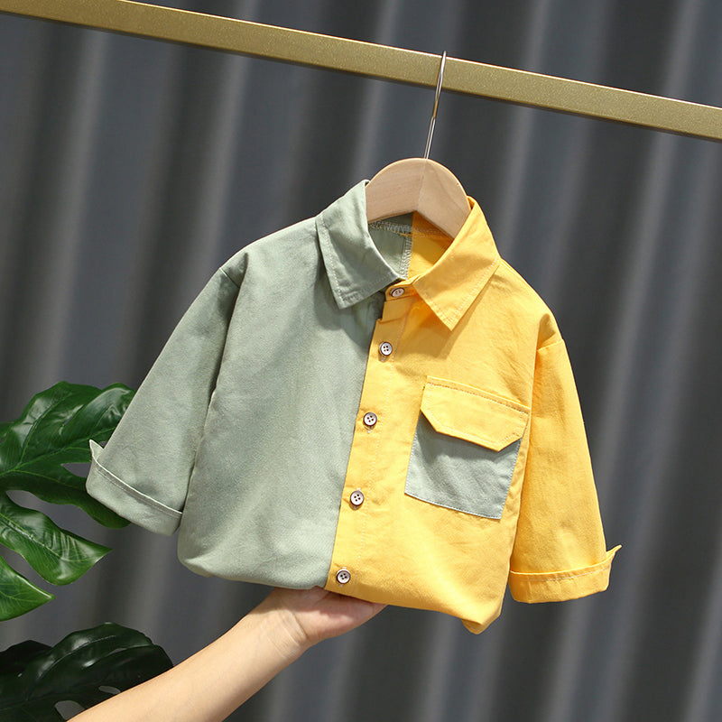 Vêtements pour enfants en coton pur et fin pour le printemps et l'automne