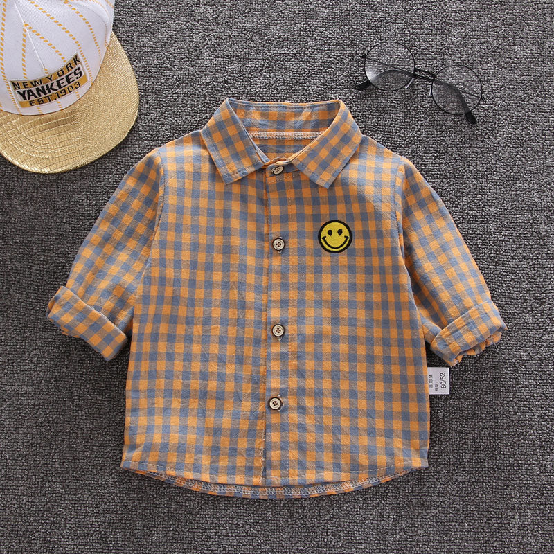 Vêtements pour enfants en coton pur et fin pour le printemps et l'automne