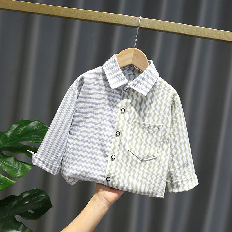 Vêtements pour enfants en coton pur et fin pour le printemps et l'automne