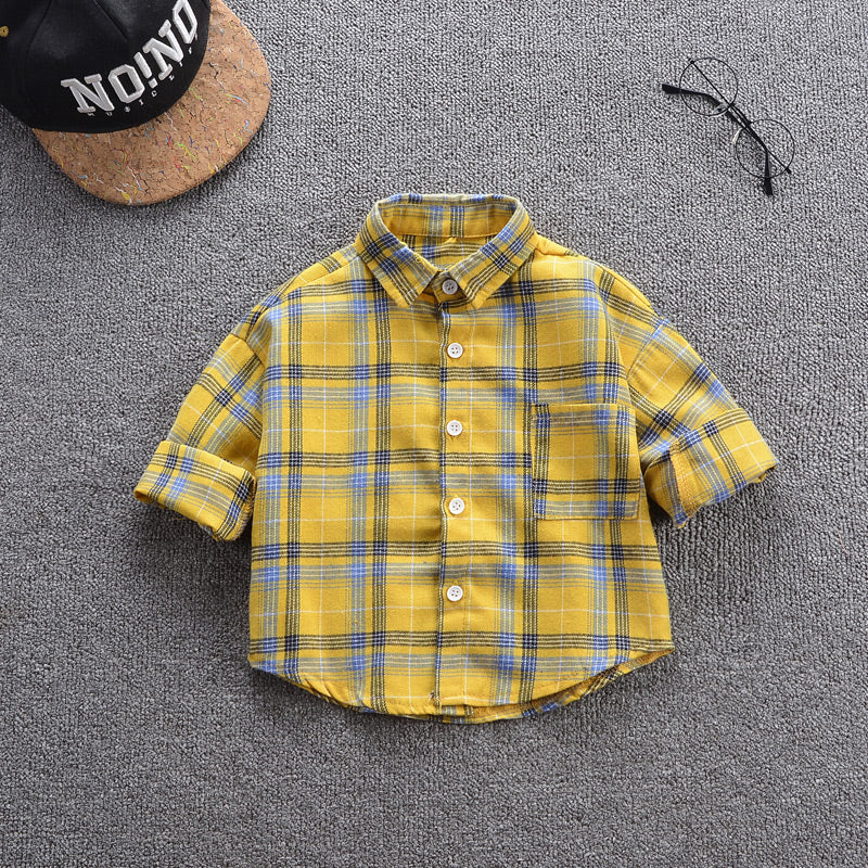 Vêtements pour enfants en coton pur et fin pour le printemps et l'automne