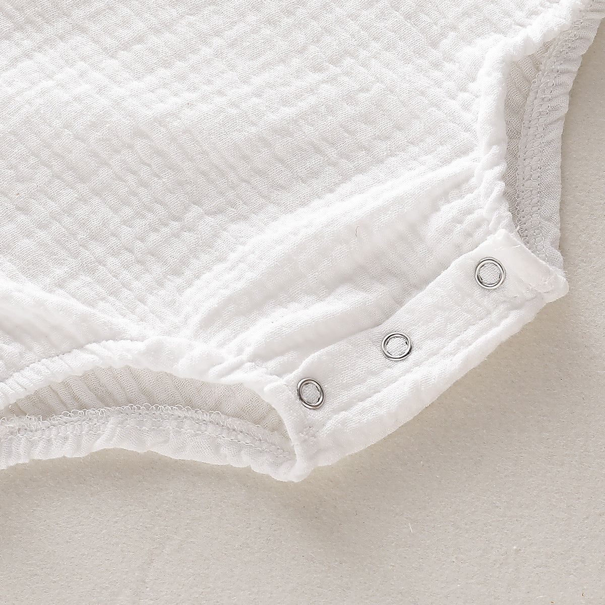 Vêtements sans manches en coton bulle de style chaud pour bébés garçons et filles avec sac à fesses