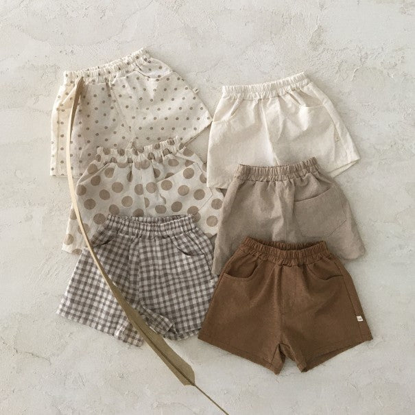 Baby Summer Cotton-Linen Shorts