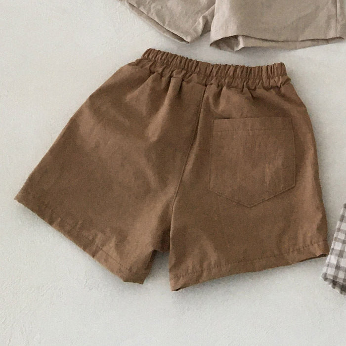 Baby Summer Cotton-Linen Shorts