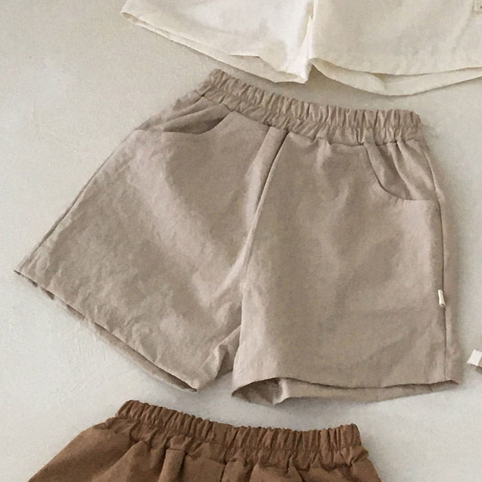 Baby Summer Cotton-Linen Shorts