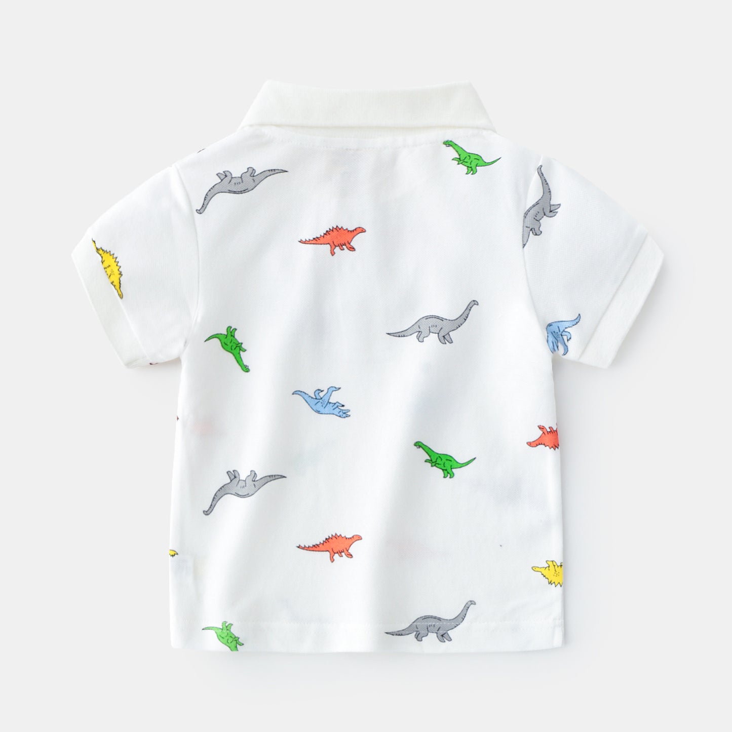 T-shirt Enfant Garçon Coton Anti-humidité Manches Courtes Dessin Animé Tendance Décontracté