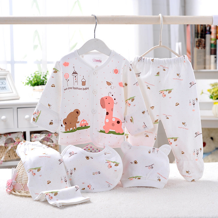 Newborn Baby Set 5-Piece Infant Clothes Suit
