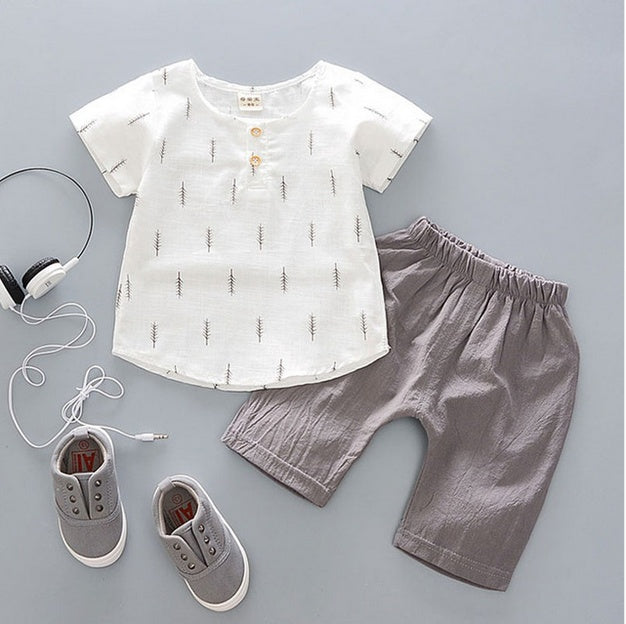 Summer Baby Boy’s Sports Outfit