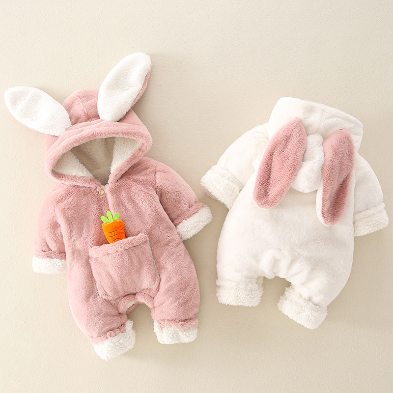 Bunny super cute net red baby clothes