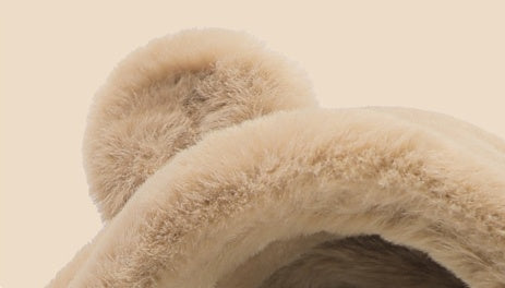 Baby Bear Hat With Scarf