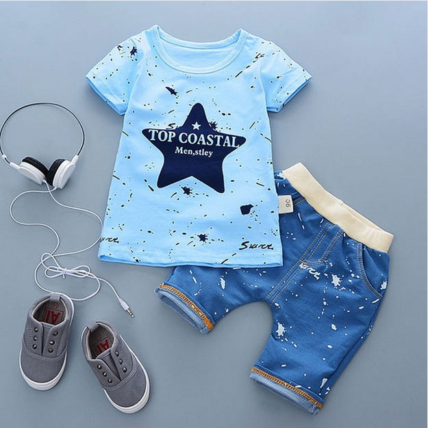 Summer Baby Boy’s Sports Outfit