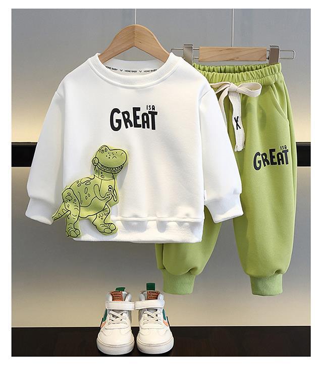 Ensemble de pulls pour garçons, vêtements à la mode pour enfants, style coréen