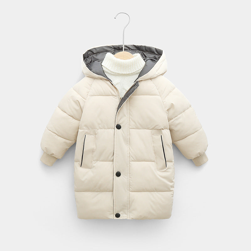 Kids Winter Hooded Puffer Jacket