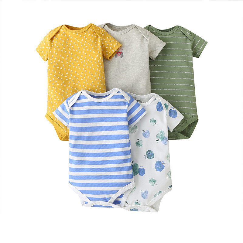 Unisex Toddler Sleepwear Romper Set