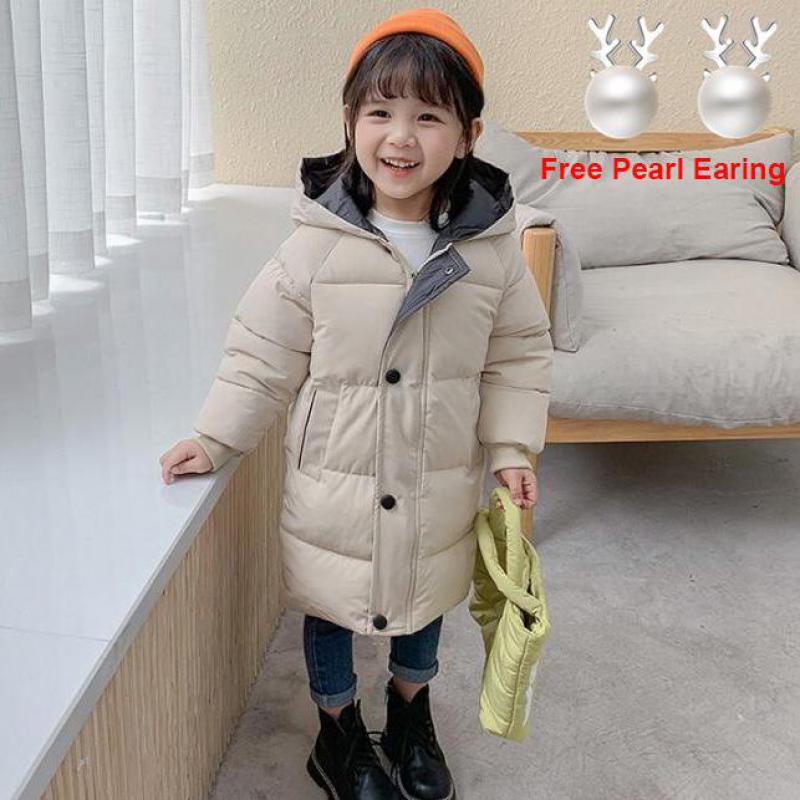 Kids Winter Hooded Puffer Jacket