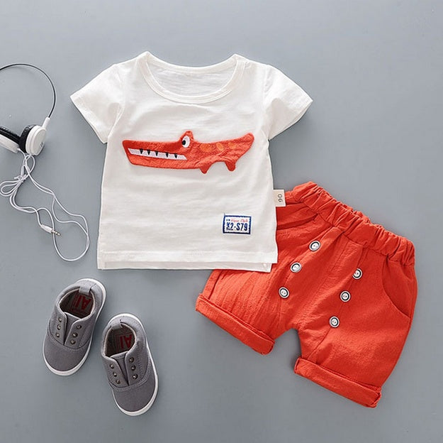 Summer Baby Boy’s Sports Outfit
