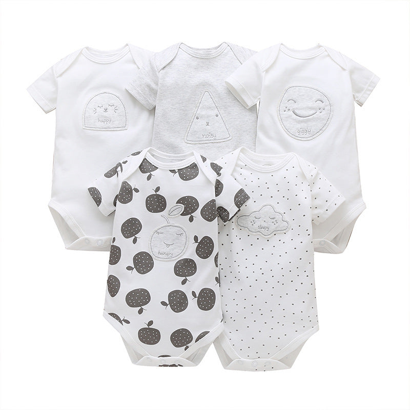 Unisex Toddler Sleepwear Romper Set