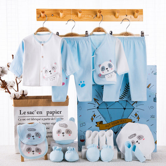 18-Piece Newborn Cotton Gift Set