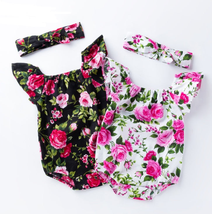 Floral Printed Romper