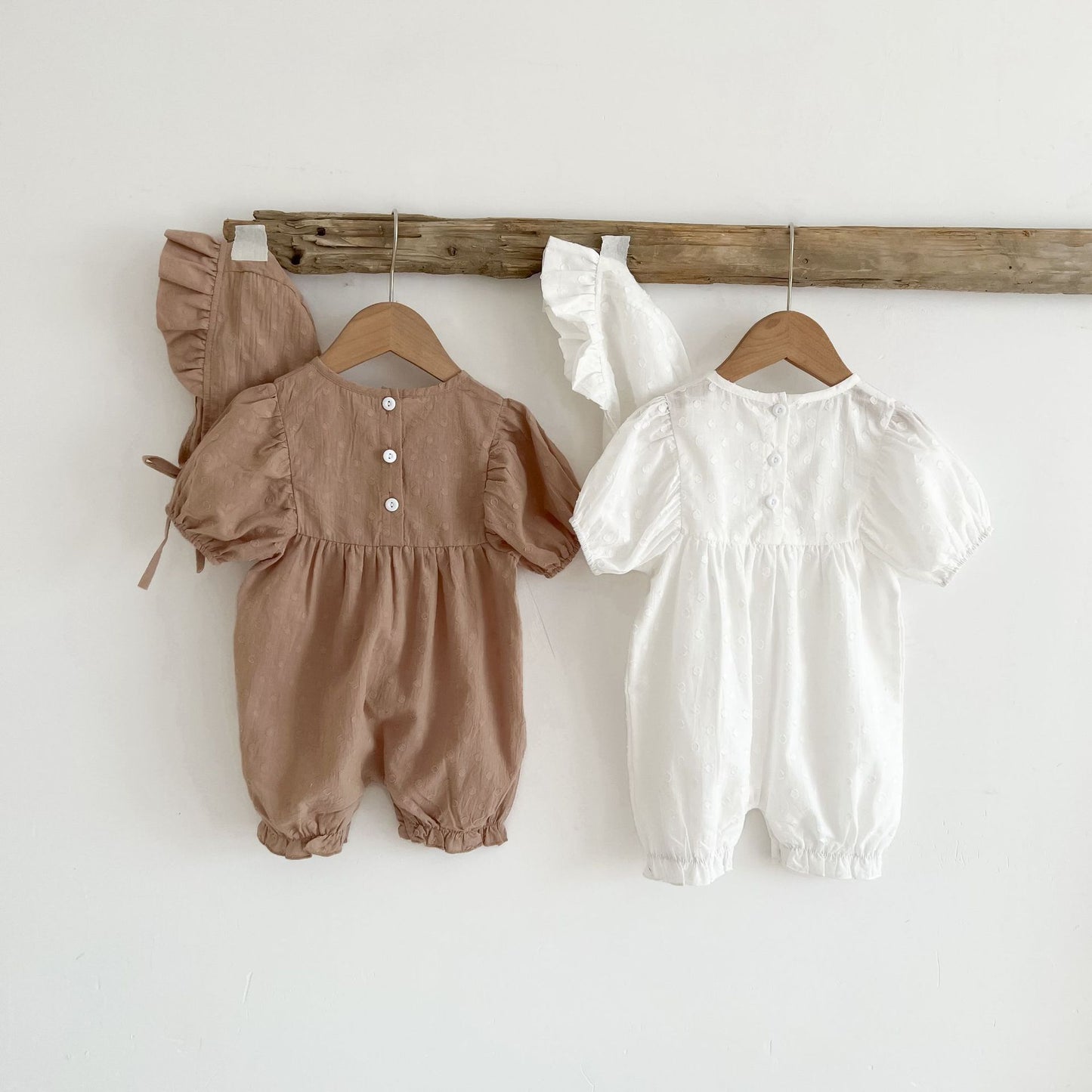 Summer Short-sleeved Baby Children's Simple Romper