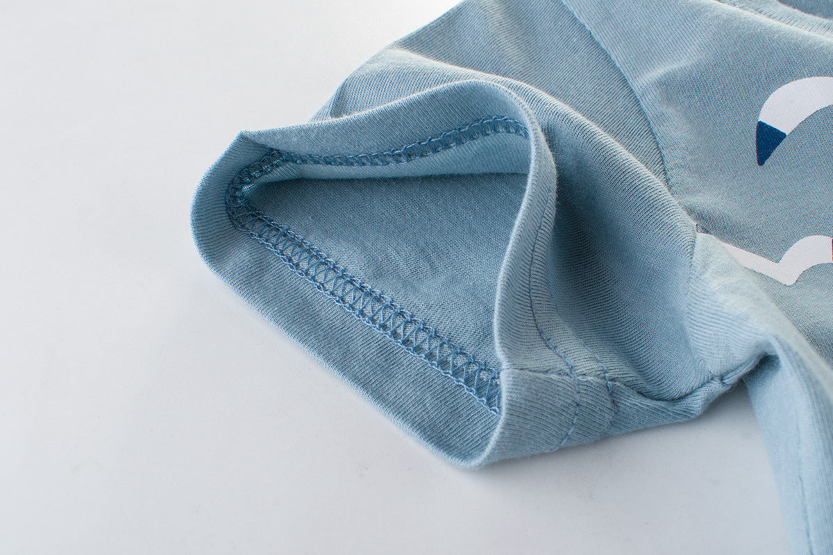 T-shirts enfant à manches courtes, vêtements de bébé, garçons
