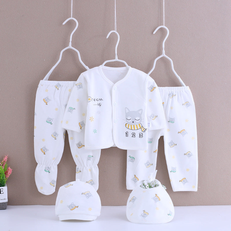 5-Piece Baby Cotton Gift Set