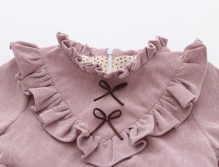 Luna Frill Bow Dress