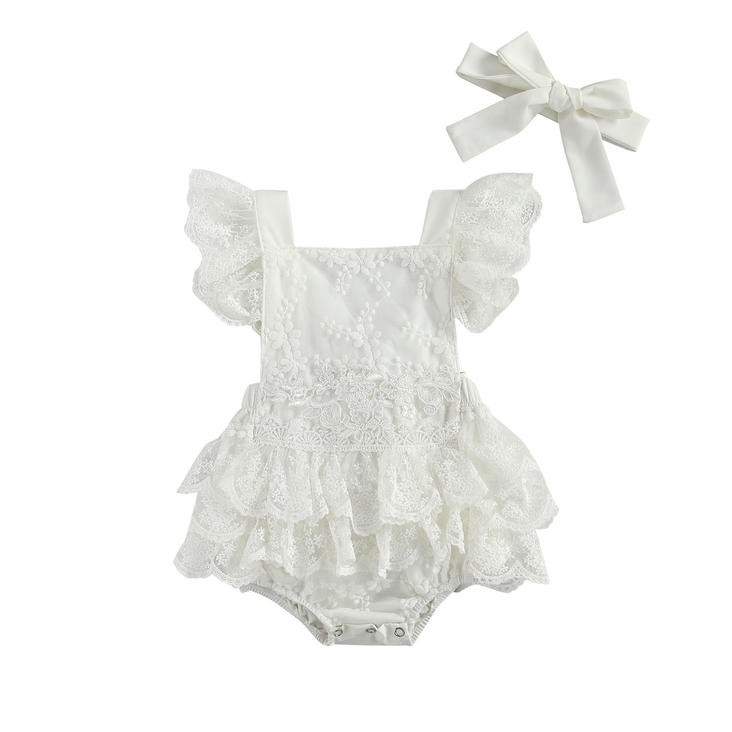Frill Frock Baby Bodysuit