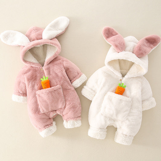 Bunny super cute net red baby clothes