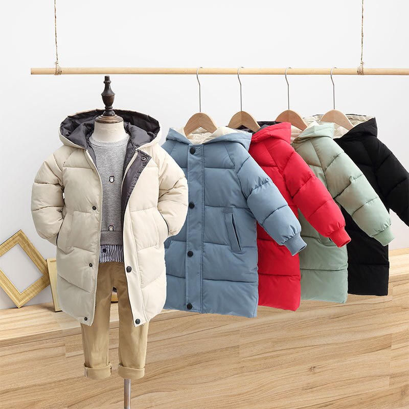 Kids Winter Hooded Puffer Jacket