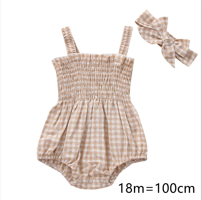 Infant Baby Girls 2Pcs Summer Outfits, Sleeveless Frill