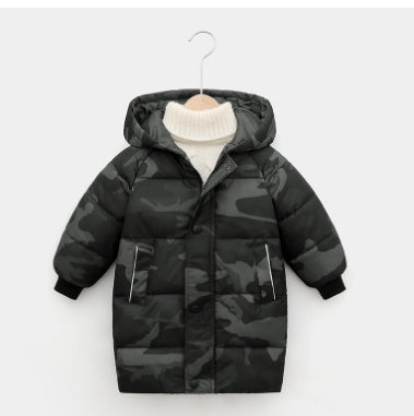 Kids Winter Hooded Puffer Jacket